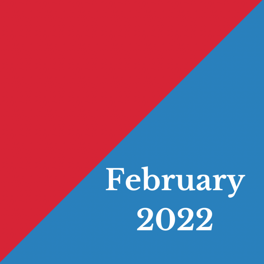 February 2022 newsletter